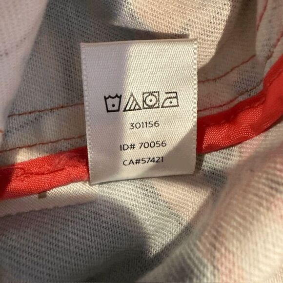 Loft Pencil Skirt Tropical Floral Print Zip Closure Stretch Comfort Size 0 - Picture 5 of 9